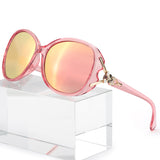 Sunglasses for Women Trendy Polarized Sunglasses Oversized Big Sun Glasses Ladies Shades UV Protection