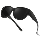 Myiaur Polarized Fit Over Glasses Sunglasses for Women, Trendy Wear Over Glasses UV400 Protection for Driving Outdoor