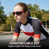 Myiaur Polarized Running Sunglasses for Men Women, UV400 Photochromic Sun Glasses Ideal for Sports Driving Cycling Fishing