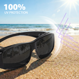 Myiaur Over Glasses Sunglasses for Men Women, Polarized Fit Over Sunglasses UV400 Protection, Anti Glare for Driving Outdoors