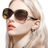 Sunglasses for Women Trendy Polarized Sunglasses Oversized Big Sun Glasses Ladies Shades UV Protection