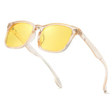 Myiaur Night Driving Glasses for Women Men, Polarized Yellow Lens Anti Glare Night Vision Glasses for Nighttime Driving