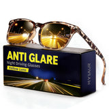 Myiaur Polarized Night Driving Glasses for Women Men, Anti Glare