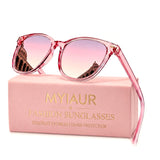 Myiaur Polarized Mirrored Sunglasses for Women UV400 Protection