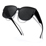 Myiaur Polarized Fit Over Glasses Sunglasses for Women - Trendy Sun Glasses to Go Over Eyeglasses UV400 Protection