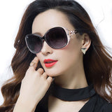 Sunglasses for Women Trendy Polarized Sunglasses Oversized Big Sun Glasses Ladies Shades UV Protection