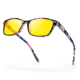 Myiaur Night Driving Glasses for Women, Anti Glare Night Vision Glasses Polarized Yellow Nighttime Glasses Reduce Glare