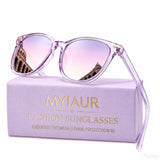Myiaur Polarized Mirrored Sunglasses for Women UV400 Protection