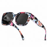 Myiaur Fit Over Glasses Sunglasses for Women Polarized UV400 Protection