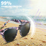Myiaur Fit Over Glasses Sunglasses for Women, Polarized Sunglasses with UV400 Protection, Reduce Glare for Driving(2 Packs)