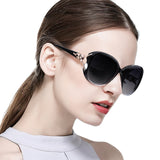 Sunglasses for Women Trendy Polarized Sunglasses Oversized Big Sun Glasses Ladies Shades UV Protection