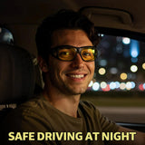 Myiaur Polarized Fit Over Night Vision Glasses for Men Women, UV400