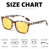 Myiaur Night Driving Glasses for Women Men, Polarized Yellow Lens Anti Glare Night Vision Glasses for Nighttime Driving