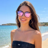 Myiaur Polarized Mirrored Sunglasses for Women UV400 Protection