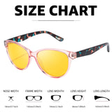 Myiaur Night Vision Driving Glasses for Women, Polarized Anti Glare Yellow Lens Glasses for Nighttime, UV400 Protection