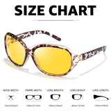 Myiaur Night Driving Glasses for Women, Anti Glare Night Vision Glasses Polarized Yellow Nighttime Glasses Reduce Glare