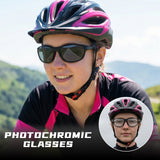 Myiaur Photochromic Sunglasses for Women Men, Polarized Sports Sun Glasses for Running Cycling Outdoor UV400 Protection
