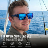 Myiaur Over Glasses Sunglasses for Men Women, Polarized Fit Over Sunglasses UV400 Protection for Driving, Outdoor