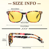 Night Driving Glasses for Women Men, Polarized Night Vision Glasses Reduce Glare for Night