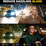 Myiaur Polarized Night Driving Glasses for Women Men, Anti Glare