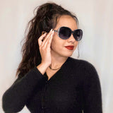 Sunglasses for Women Trendy Polarized Sunglasses Oversized Big Sun Glasses Ladies Shades UV Protection
