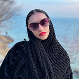 Sunglasses for Women Trendy Polarized Sunglasses Oversized Big Sun Glasses Ladies Shades UV Protection