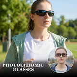 Myiaur Polarized Running Sunglasses for Men Women, UV400 Photochromic Sun Glasses Ideal for Sports Driving Cycling Fishing