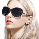 Sunglasses for Women Trendy Polarized Sunglasses Oversized Big Sun Glasses Ladies Shades UV Protection