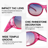 Myiaur Polarized Fit Over Glasses Sunglasses for Women Men, UV400 Protection Over Glasses Sunglasses Ideal for Daily & Driving