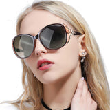 Sunglasses for Women Trendy Polarized Sunglasses Oversized Big Sun Glasses Ladies Shades UV Protection