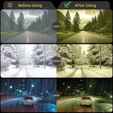Myiaur Polarized Night Driving Glasses for Women Men, Anti Glare