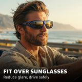 Myiaur Over Glasses Sunglasses for Men Women, Polarized Fit Over Sunglasses UV400 Protection, Anti Glare for Driving Outdoors