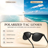 Myiaur Polarized Mirrored Sunglasses for Women UV400 Protection