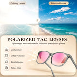 Myiaur Polarized Mirrored Sunglasses for Women UV400 Protection