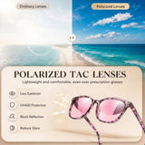 Myiaur Polarized Mirrored Sunglasses for Women UV400 Protection