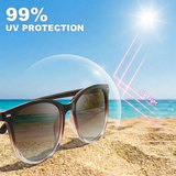 Myiaur Polarized Sunglasses for Women, Trendy Square Shades with UV400 Protection Sun Glasses for Daily (2 Pack)
