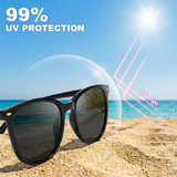 Myiaur Polarized Sunglasses for Women, Trendy Square Shades with UV400 Protection Sun Glasses for Daily (2 Pack)