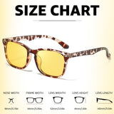 Myiaur Polarized Night Driving Glasses for Women Men, Anti Glare