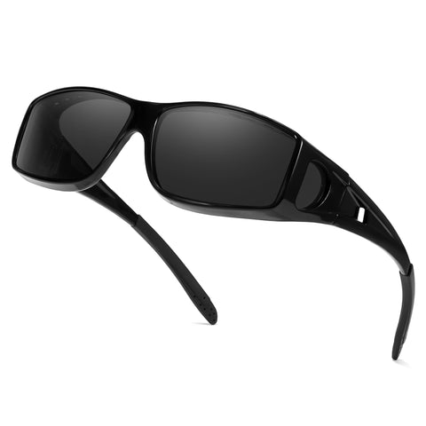 Myiaur Over Glasses Sunglasses for Men Women, Polarized Fit Over Sunglasses UV400 Protection, Anti Glare for Driving Outdoors