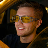 Myiaur Fit Over Night Driving Glasses For Men Women, Polarized UV400 Lenses