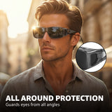 Myiaur Over Glasses Sunglasses for Men Women, Polarized Fit Over Sunglasses UV400 Protection, Anti Glare for Driving Outdoors