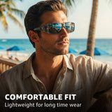 Myiaur Over Glasses Sunglasses for Men Women, Polarized Fit Over Sunglasses UV400 Protection, Anti Glare for Driving Outdoors