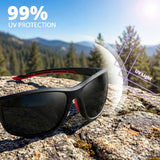 Myiaur Photochromic Sunglasses for Women Men, Polarized Sports Sun Glasses for Running Cycling Outdoor UV400 Protection