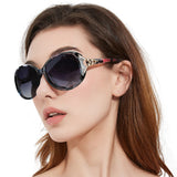 Sunglasses for Women Trendy Polarized Sunglasses Oversized Big Sun Glasses Ladies Shades UV Protection