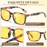 Night Driving Glasses for Women Men, Polarized Night Vision Glasses Reduce Glare for Night