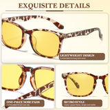 Night Driving Glasses for Women Men, Polarized Night Vision Glasses Reduce Glare for Night