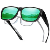 Myiaur Over Glasses Sunglasses for Men Women, Polarized Fit Over Sunglasses UV400 Protection for Driving, Outdoor