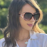 Sunglasses for Women Trendy Polarized Sunglasses Oversized Big Sun Glasses Ladies Shades UV Protection